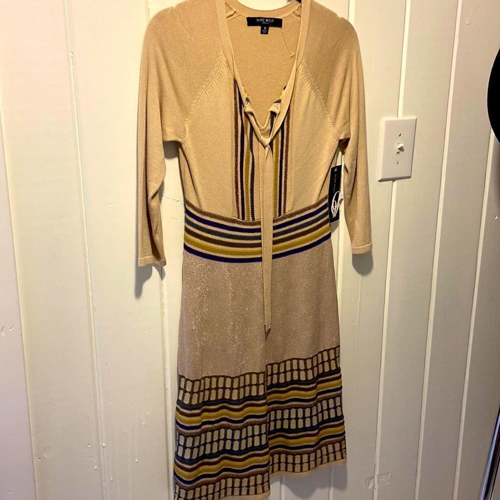 Metallic dress by nine W. size medium‎